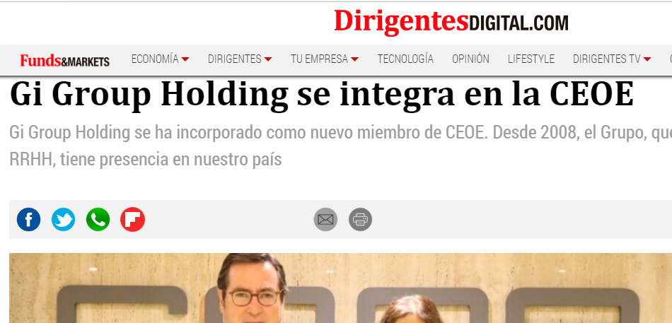 empresa asociada ceoe dirigentes