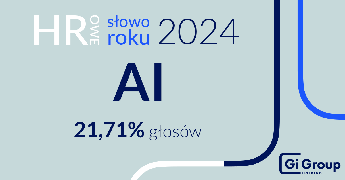Zwycieskie HR-owe Słowo Roku 2024 - AI